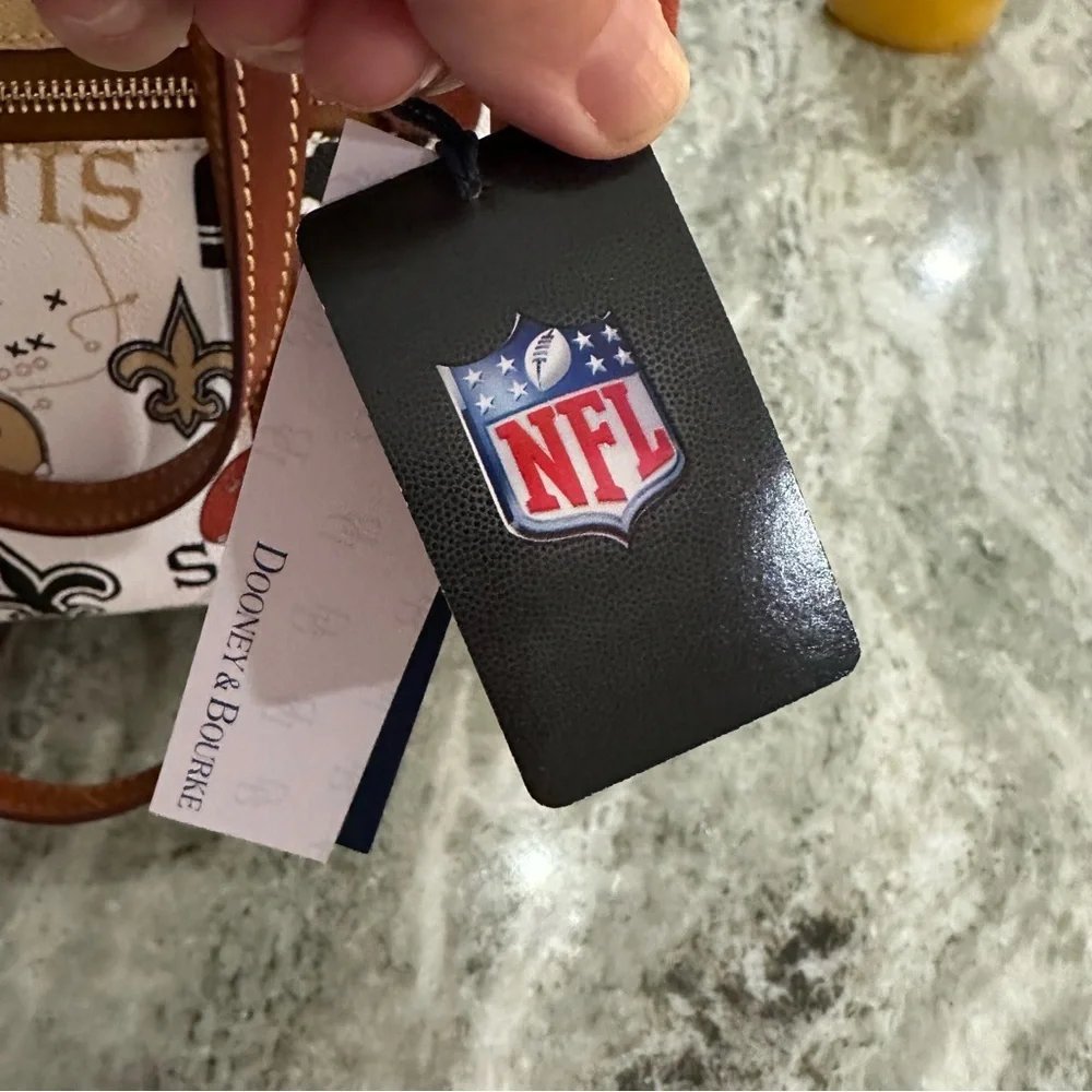 Dooney & Bourke NFL New Orleans Saints Tote - SAINTS - Picture 8 of 11